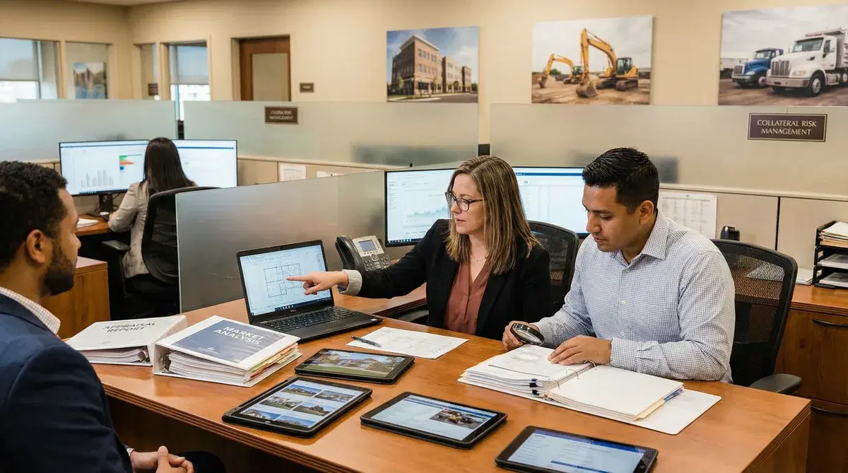 Verified asset schedules supporting collateral and audit evidence for a financial institution